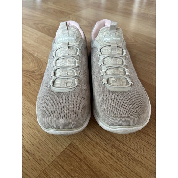 Skechers Sport Women's Summits Fun Flare Sneaker, TPPK=Taupe Pink, 7.5 - Picture 2 of 8